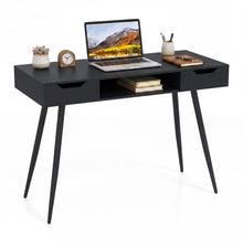 Load image into Gallery viewer, Tangkula Mid Century Modern Computer Desk for Home Office &amp; Compact Spaces